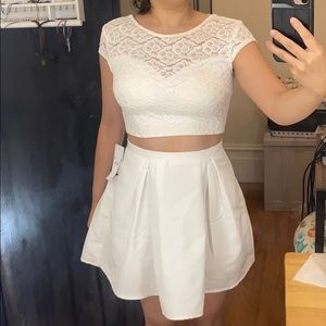NWT 2 Piece Crop Top Tutu